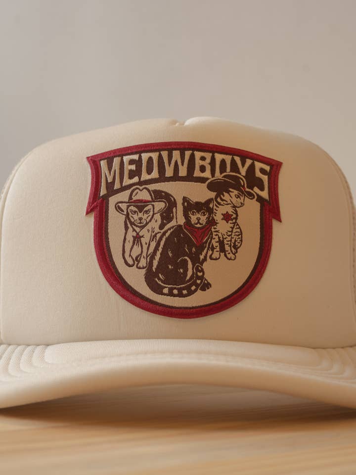 Meowboys Patch Hat for wholesale by Shop Good