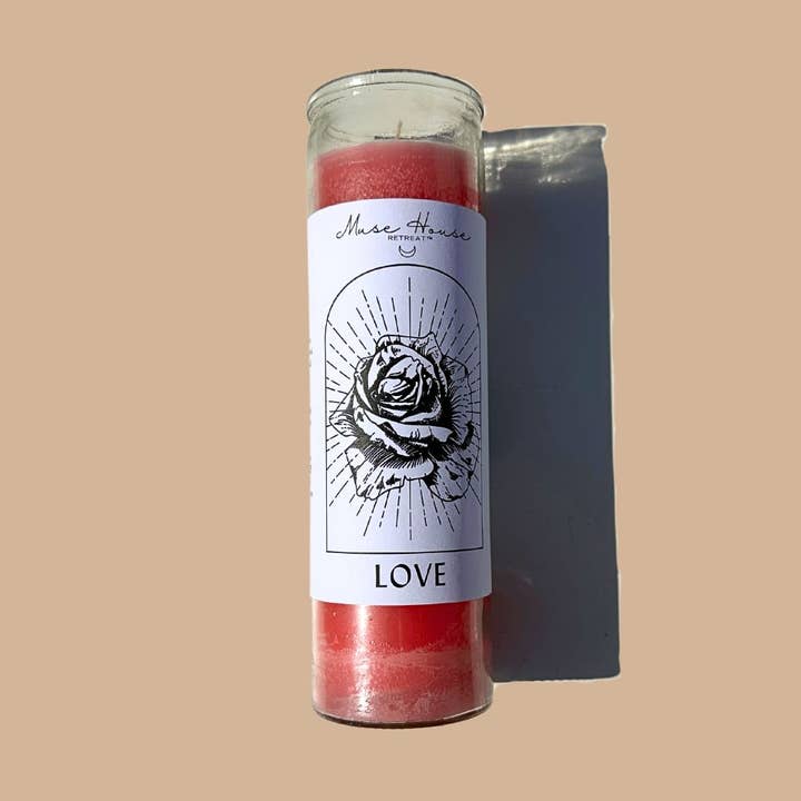 The Love Ritual Candle for wholesale by Muse House Retreat