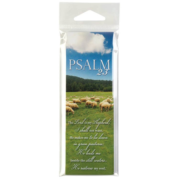 Dicksons - Wholesale Bookmark - Packaged Bookmarks Psalm 23