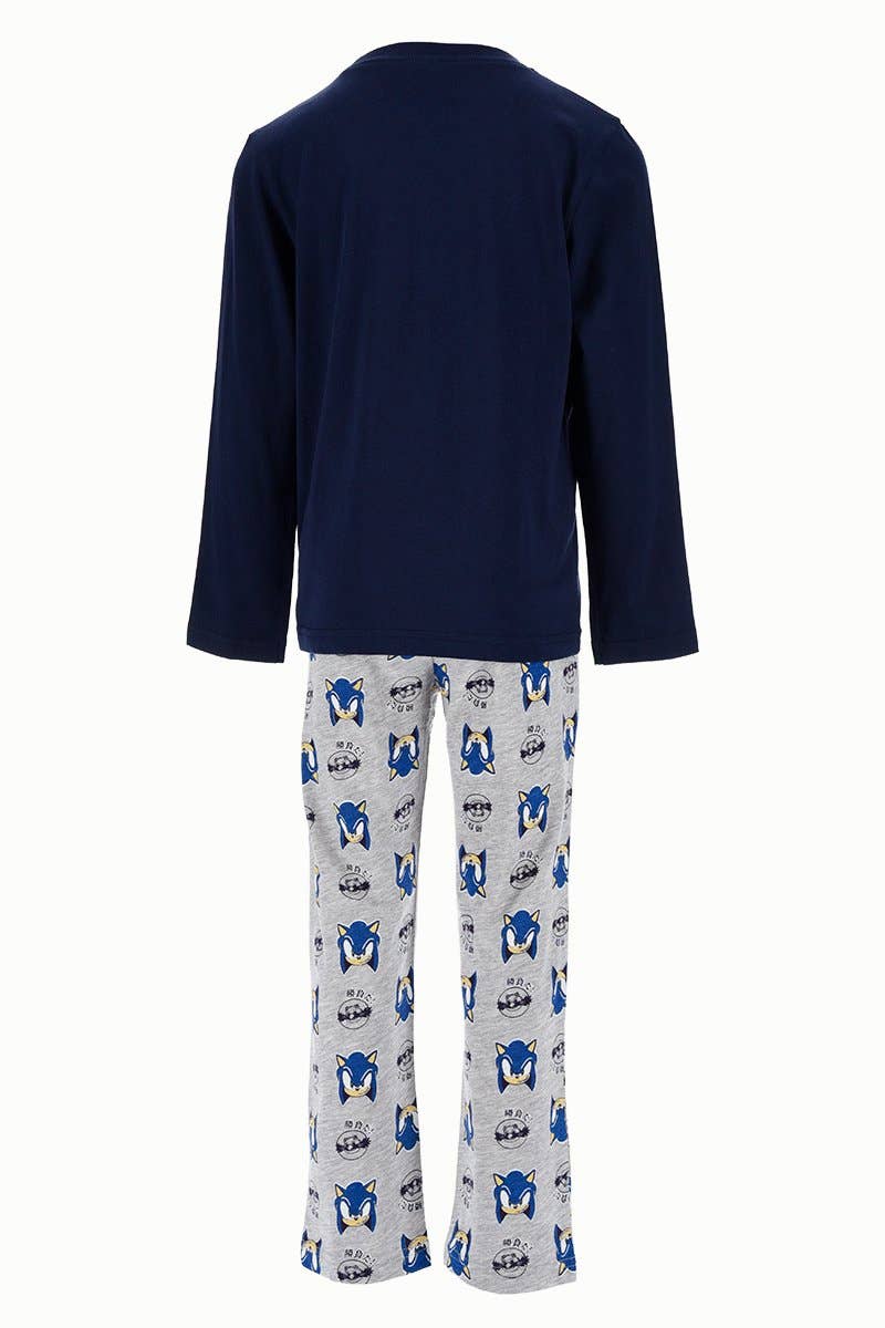 POPBUSTERS - Wholesale Sleepwear Set - Kids - Sonic Long Jersey Pajamas1