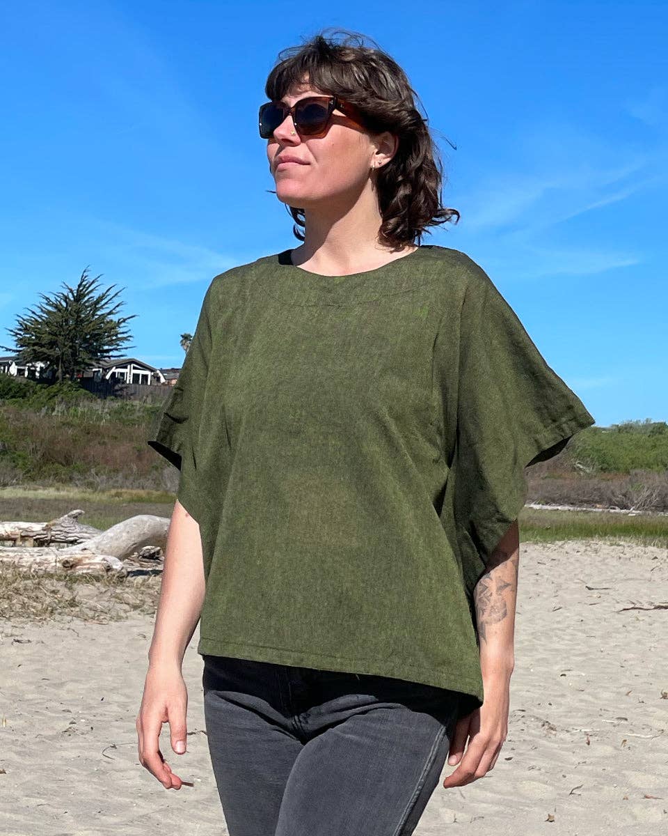 Zig Zag Asian Collection - Wholesale Blouse - Women's - Solid Cotton Box Top23