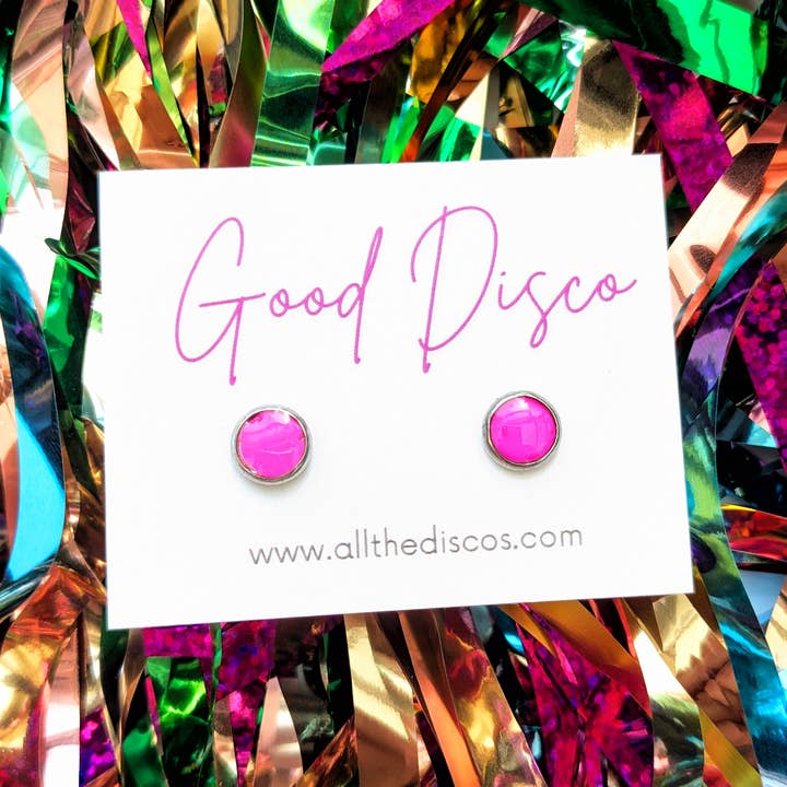 All The Discos - Wholesale Stud/Post Earrings - Good Disco Stud Earrings1