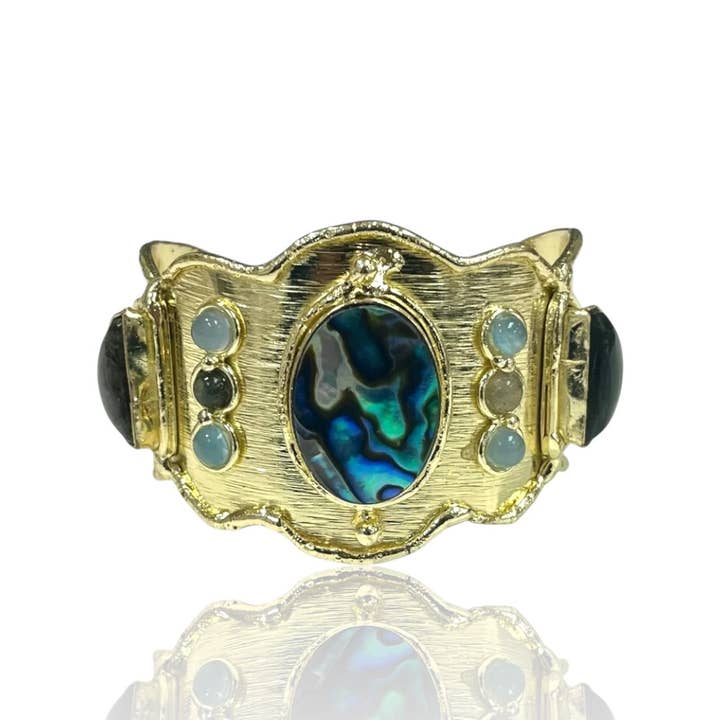 Abalone Cuff for wholesale by Koda Wearables