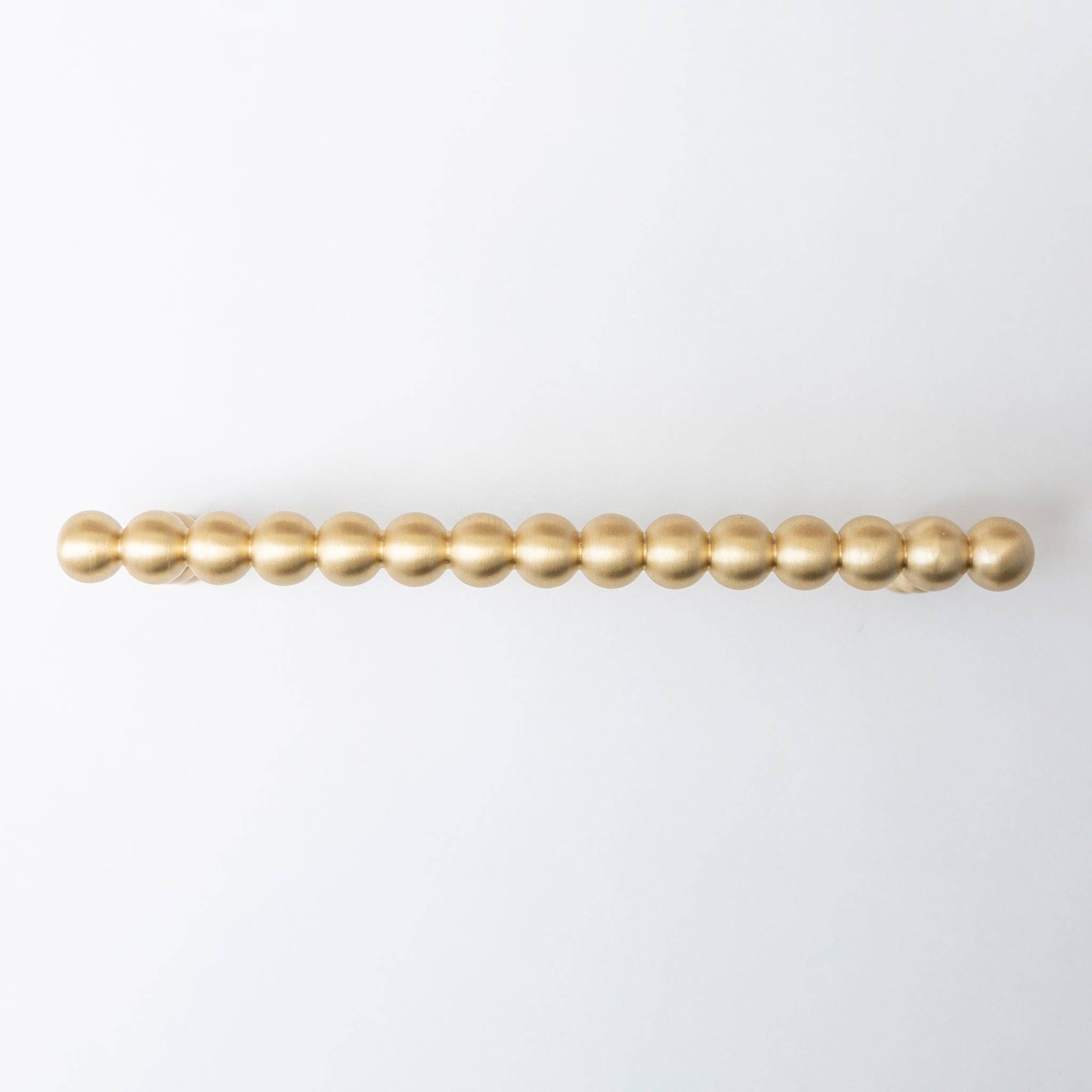 Brass bee – wholesale Knob/pull – Solid Brass Beaded Cabinet Pull Handles & Knobs - Satin Brass Finish7