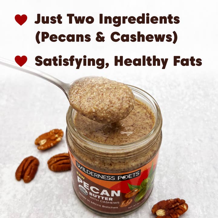 Wilderness Poets - Wholesale Nut Butter - Organic Pecan Butter