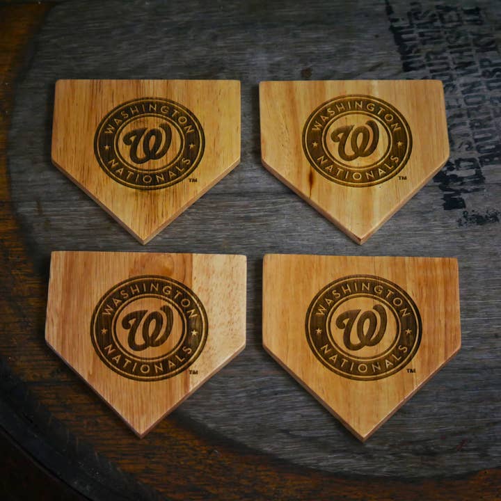 Washington Nationals Dugout Mug® | Wood Coaster for wholesale by Dugout Mugs
