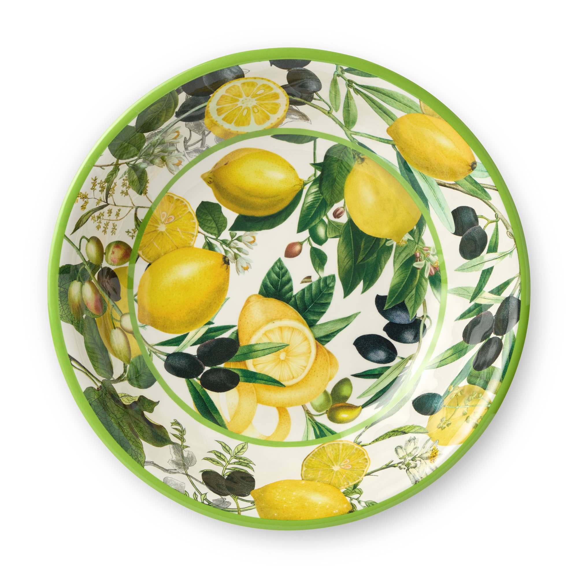 Certified International - Wholesale Serve Bowl - Limone Large Serving Bowl 13.75in x 2.75in 112 oz2