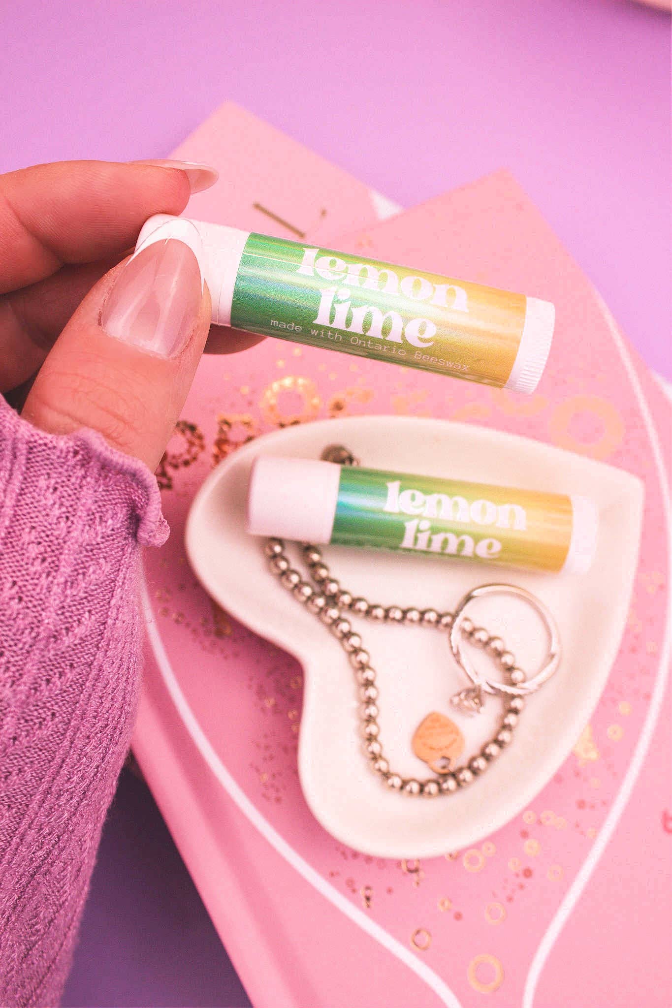 Soeur Body and Candle - Wholesale Lip Balm - Lemon Lime Lip Balm1