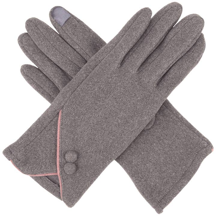Jasper Trading LLC - Wholesale Gloves - Women's - JG768 - One Dozen Ladies Fleece Texting Gloves