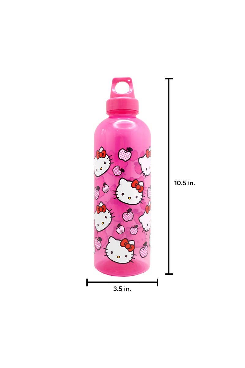 PINEAPPLE Beauty - Wholesale Water Bottle - UPD ITRA Hello Kitty Pink Sports Water Bottle - 6 pcs3