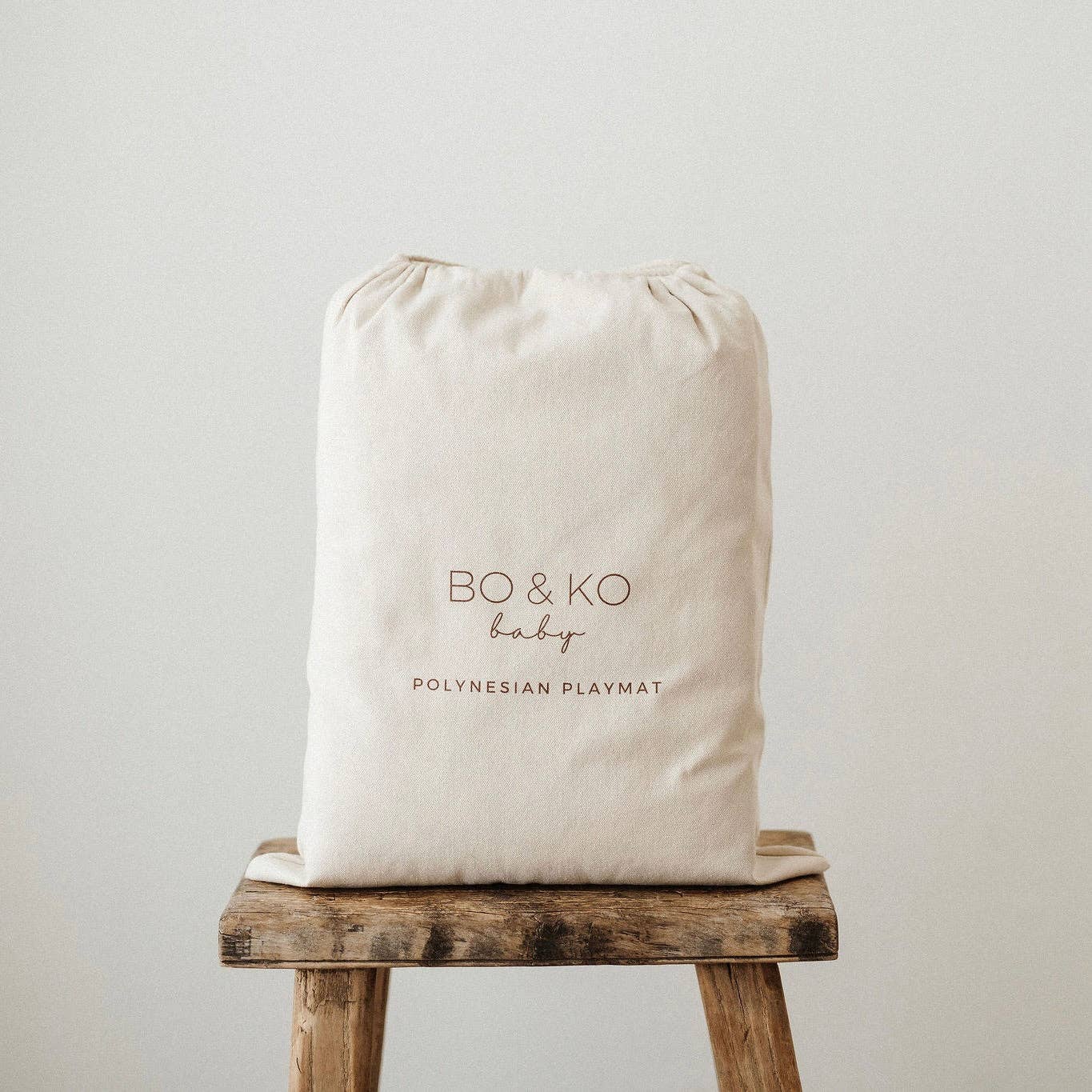 BO & KO - Wholesale Play mat – Kids & baby - Pacific Island Inspired Playmat I Mauve3