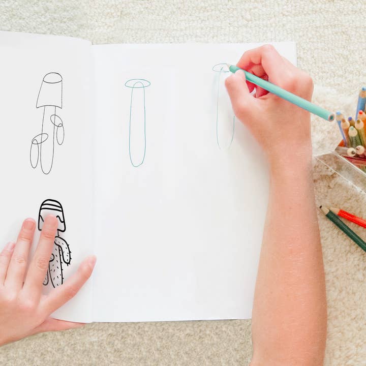 Kamdon Kreations – wholesale Colouring book – Child & baby – How to Draw Upside Down For Kids : Creative Brain Training