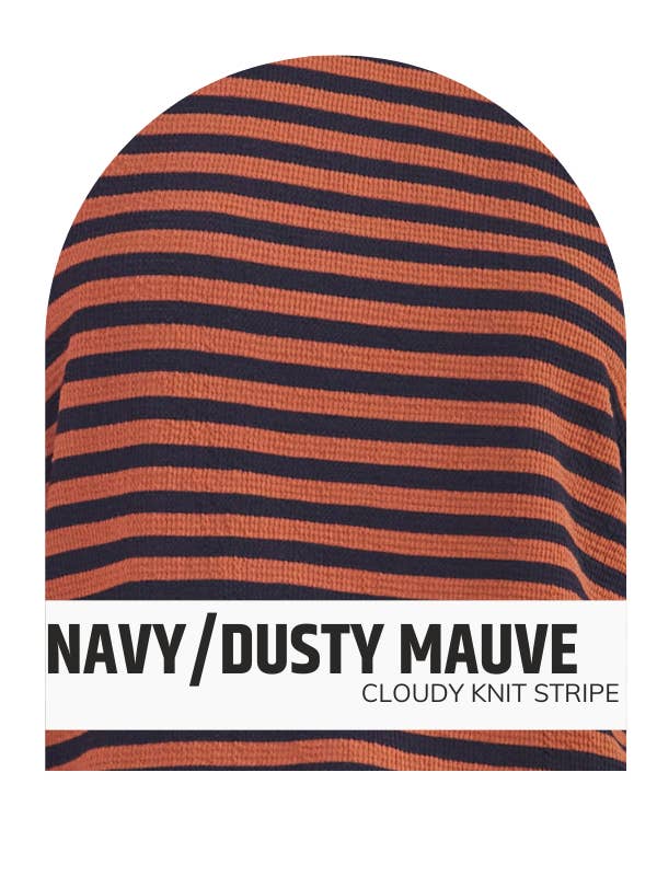 Tres Bien, Inc - Wholesale Sweatshirt - Women's - ROUND NECK CLOUDY KNIT STRIPE SWEATSHIRT2