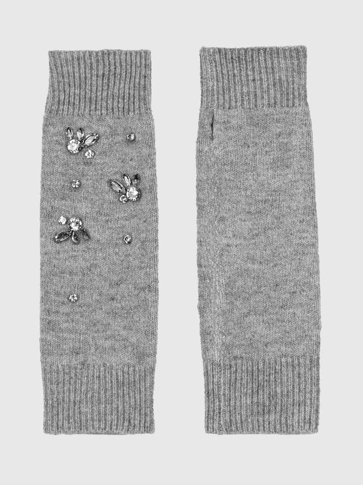 FAZIE MITTENS gray for wholesale by An'ge