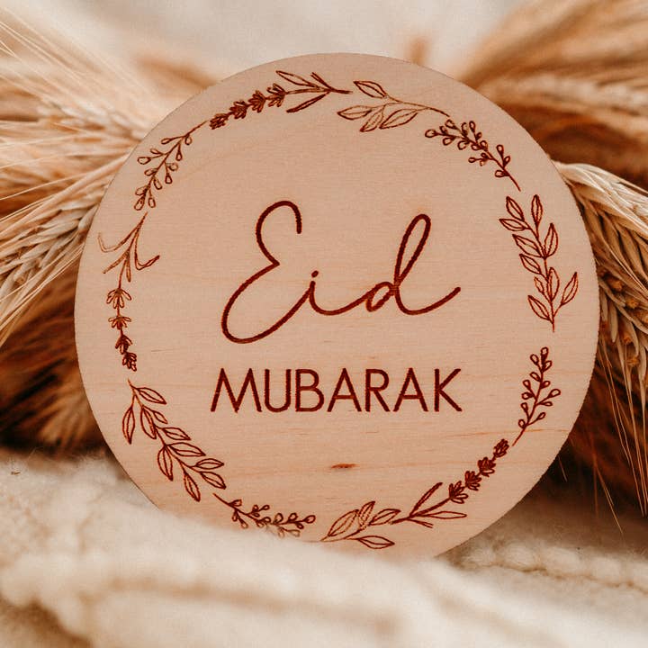 Ellizshop - Wholesale Milestone Art/Keepsake - Kids & Baby - Milestone — Eid Mubarak — Newborn Shooting Baby4