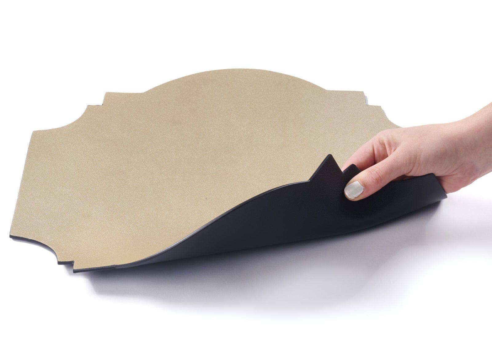 Waterdale Collection - Wholesale Charger Plate - Leather Beveled Chargers4