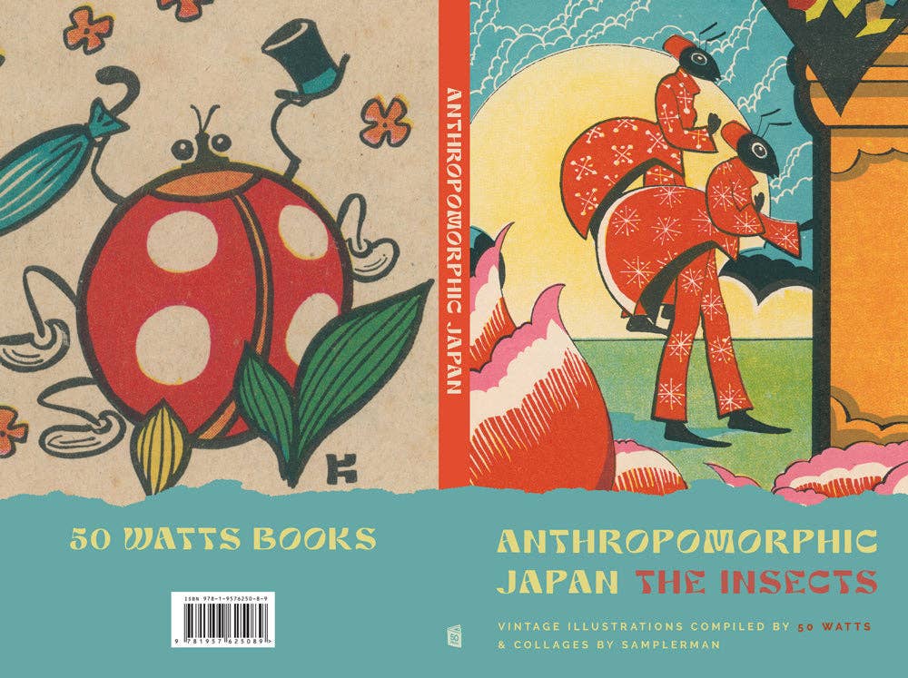 50 Watts - Wholesale Display Book - Anthropomorphic Japan - The Insects - paperback book9