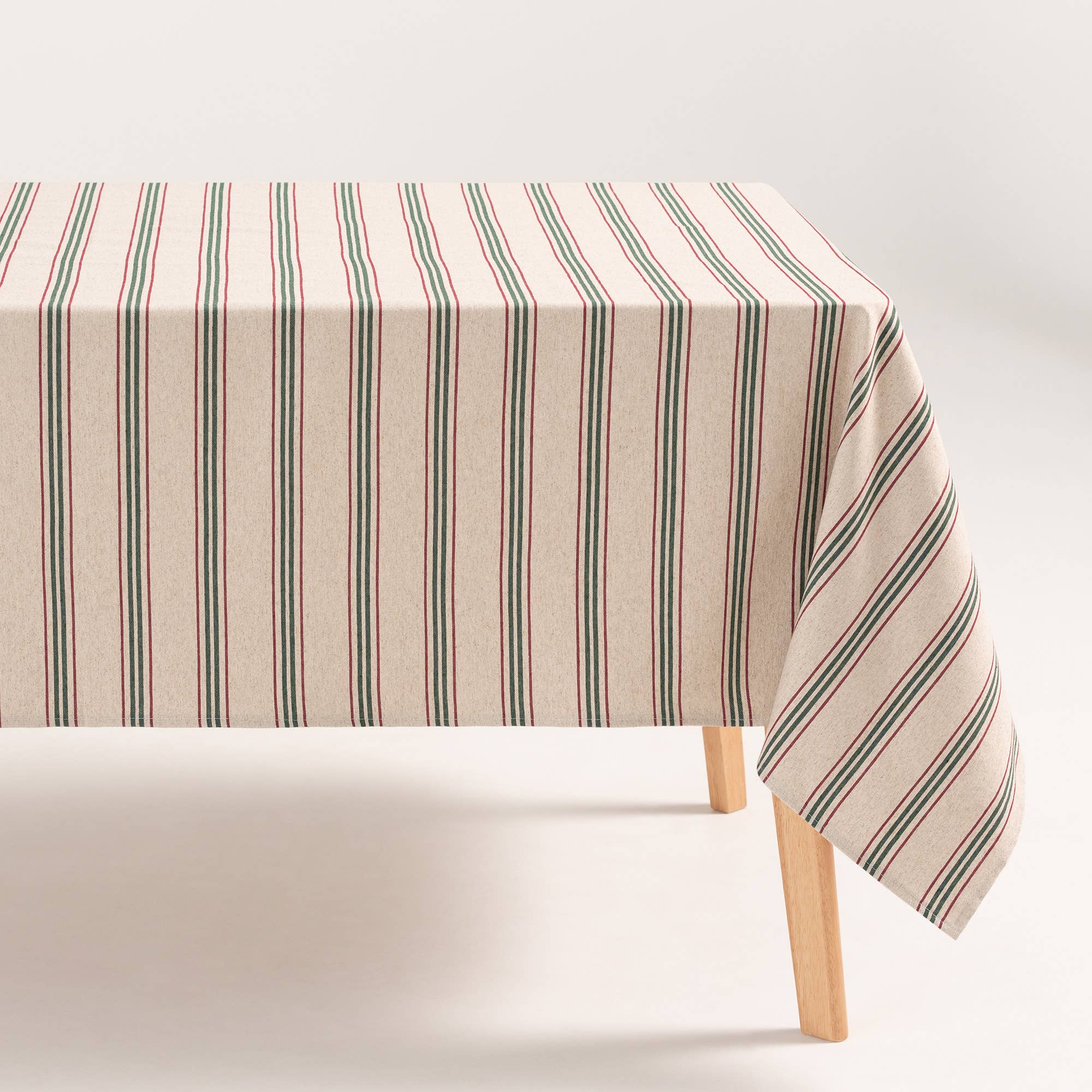 GAMUSI - Wholesale Tablecloth - BARDY soft linen Christmas jacquard tablecloth2