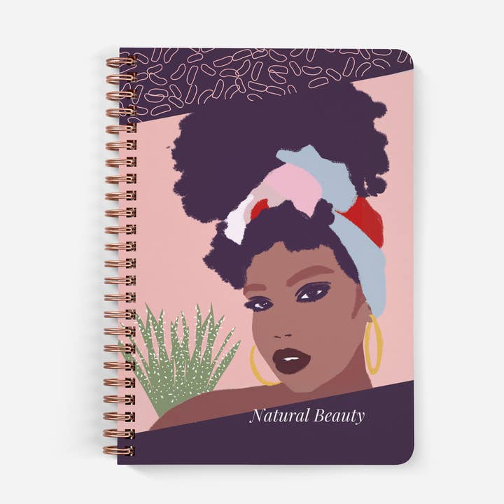 Natural Beauty - Hard Cover Journal for wholesale by Brown Aspiration