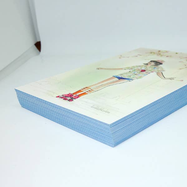 Lütteblüten - Wholesale Everyday Greeting Card - Roller Skates - Card with envelope2