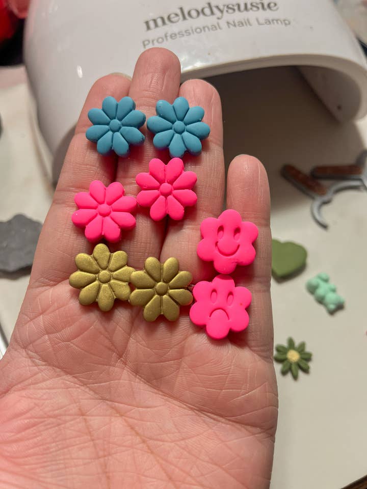 Flower Studs for wholesale by Curlyygurljewels