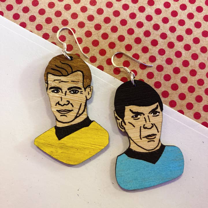 Dangles: Kirk and Spock for wholesale by Milk Thieves