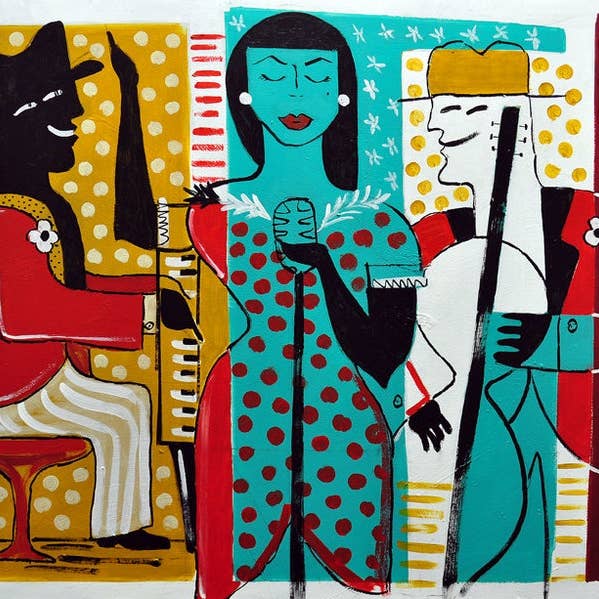 Gascot Inc. - Wholesale Art Print - Midnight Jazz 8x10 Art Print