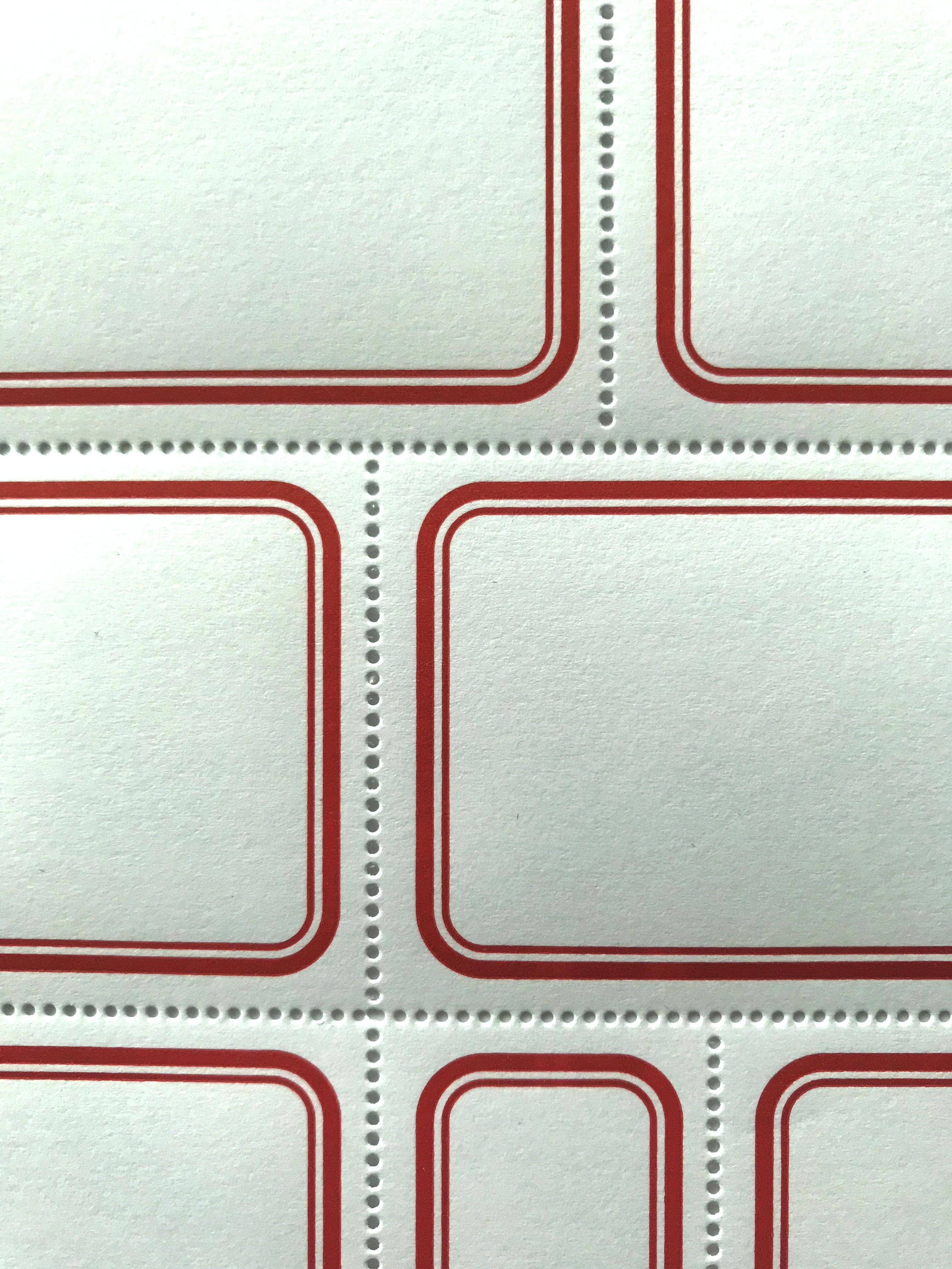 The Portland Stamp Company - Wholesale Gift Tag Label - Blank Labels — Classic, Red8