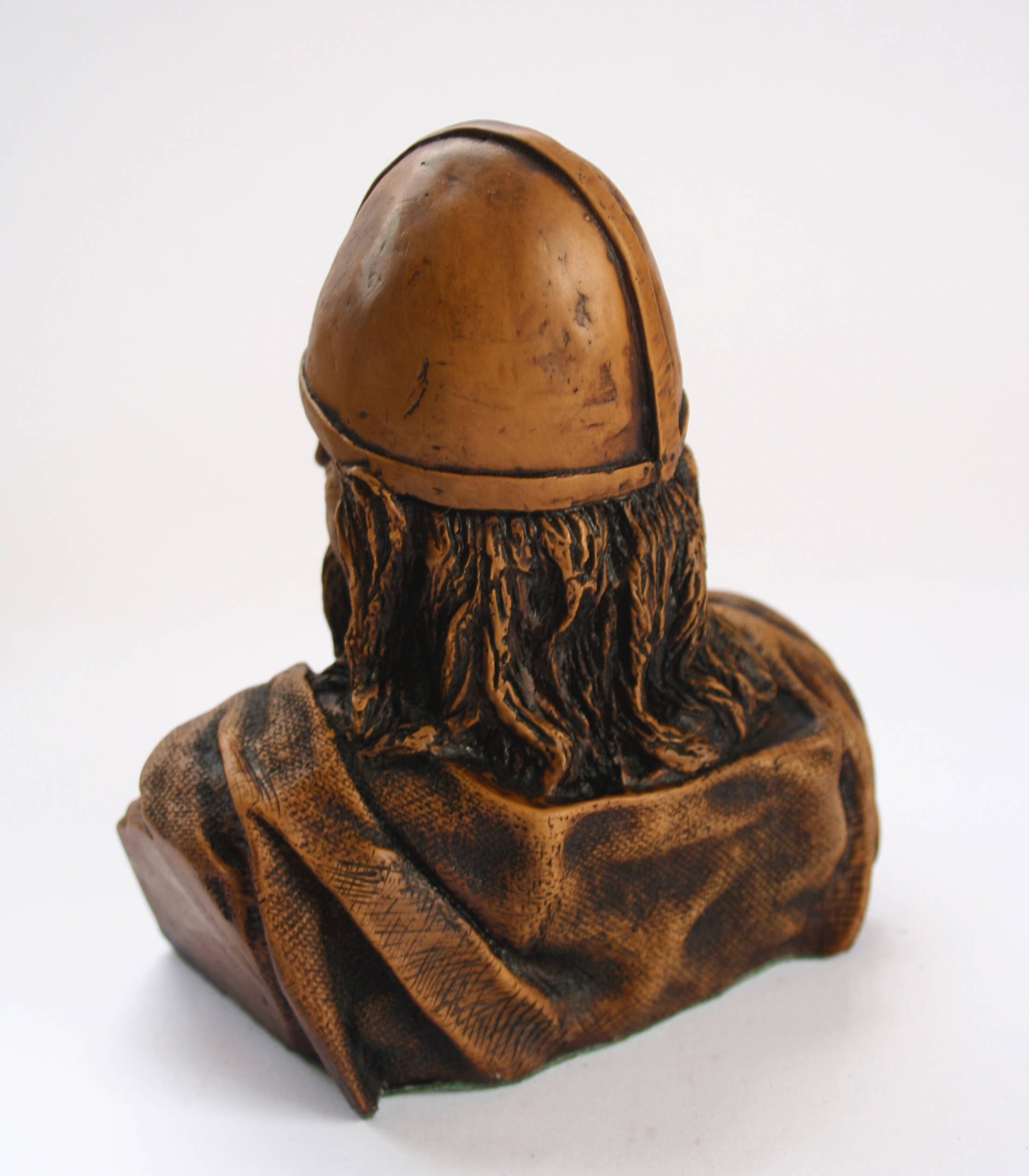 Oakapple Designs Ltd - Wholesale Decorative Figurine - Viking Warrior Bust - Reproduction Carving - Pagan Warrior.6