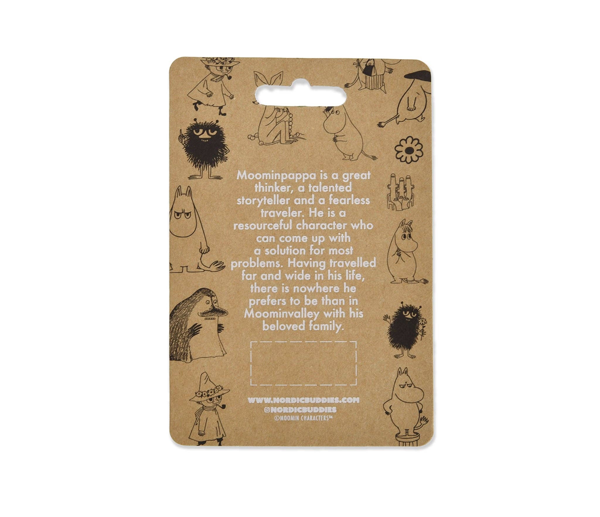 Nordicbuddies - Wholesale Magnet - Moominpappa Character Magnets1