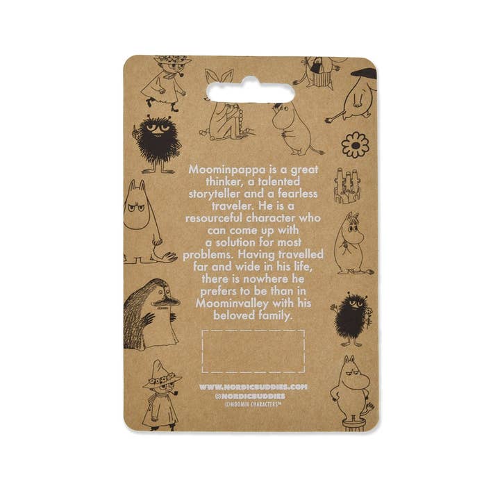 Nordicbuddies - Wholesale Magnet - Moominpappa Character Magnets1
