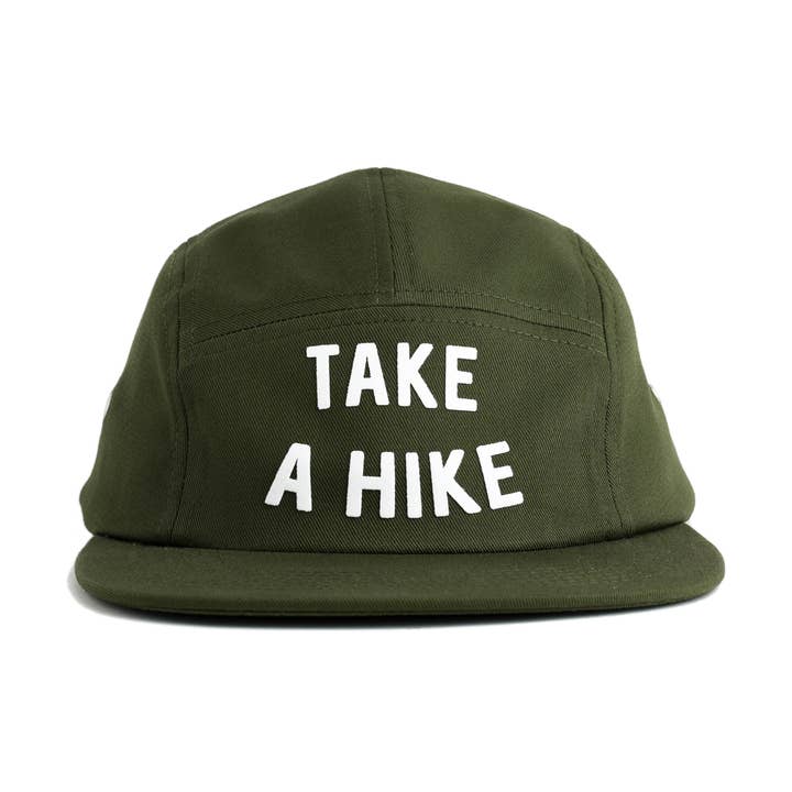 Take A Hike Five Panel Hat for wholesale by Endless August Supply Co.