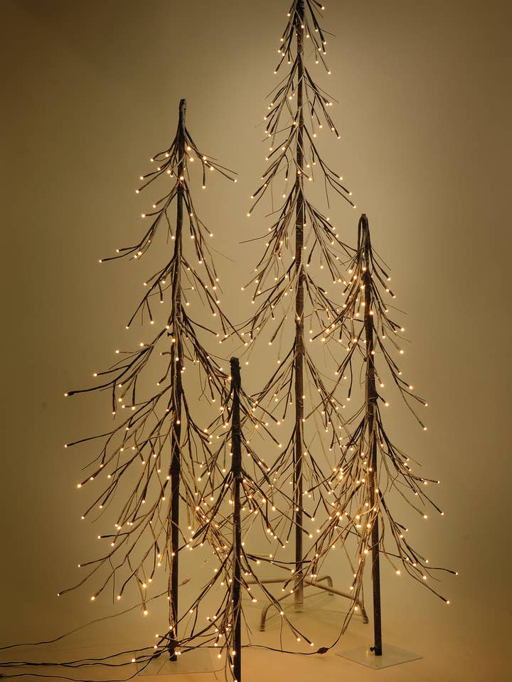 6' FIR TREE W/SNOW W/W LED(176 for wholesale by Studio Specialties