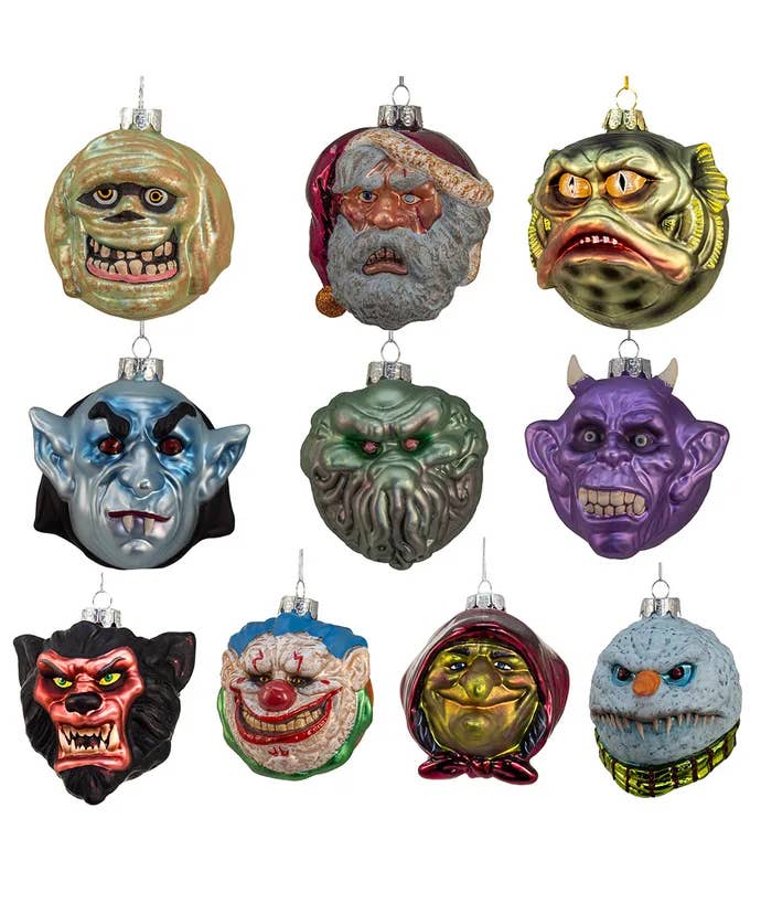 Kurt S. Adler, Inc. - Vente Objets de décoration - Assortiment de Boules de Noël Gorenaments 10 Assorties