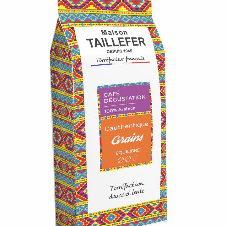 MAISON TAILLFER – wholesale Kaffebönor – AUTENTISKA KAFFEKORN PROVSMAKNING 500G