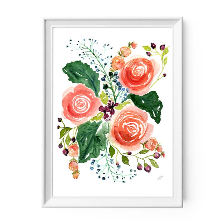 Bouquet de ranoncule pour la vente par Owen & Mae