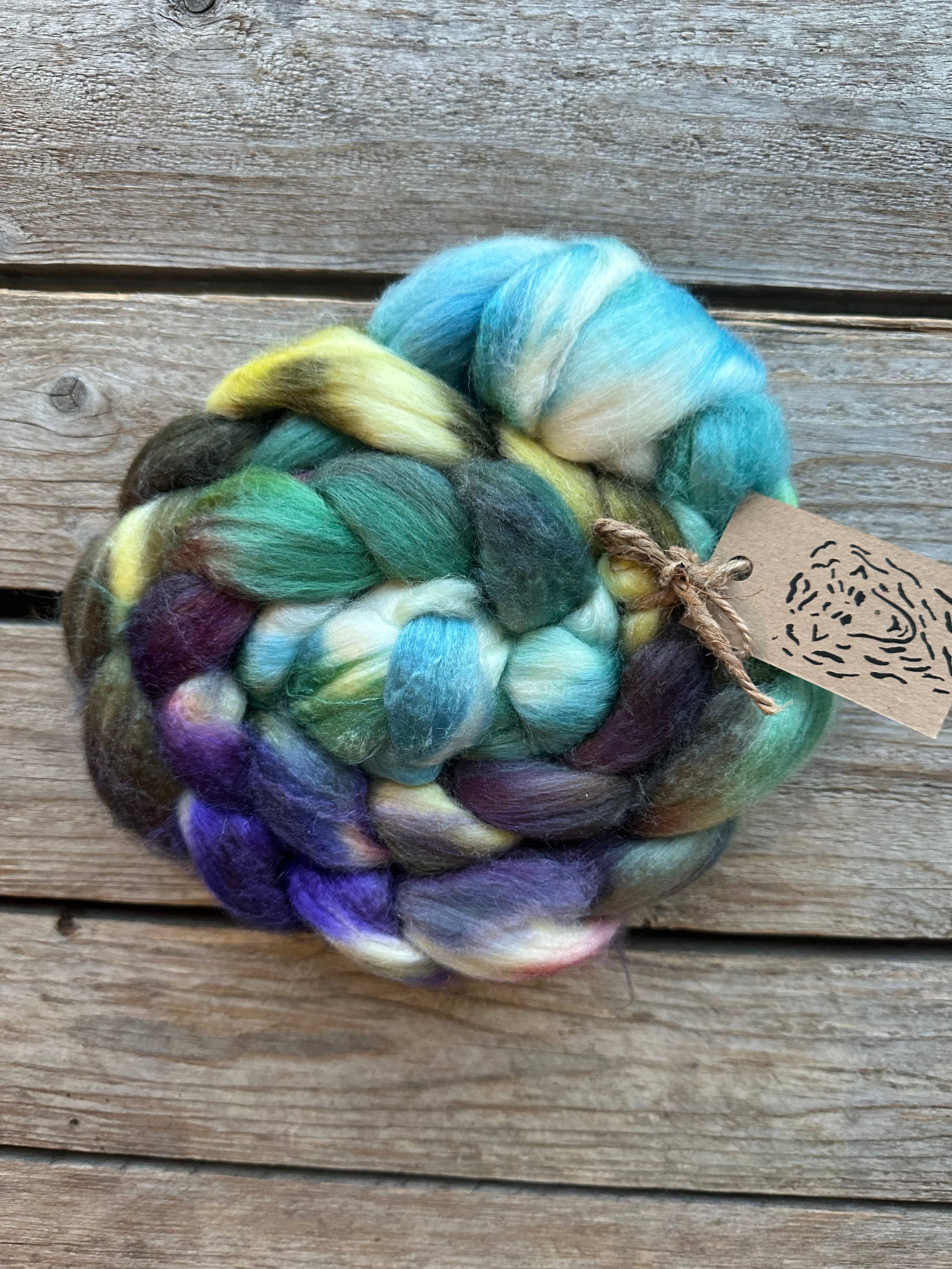 Koigu Wool Designs – wholesale Yarn – Merino Silk Roving Braids3