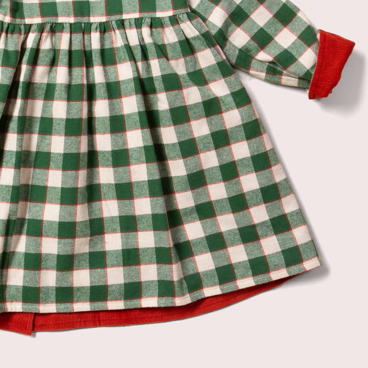 Hazelnut Day After Day Reversible Corduroy Pocket Dress for wholesale on Faire9