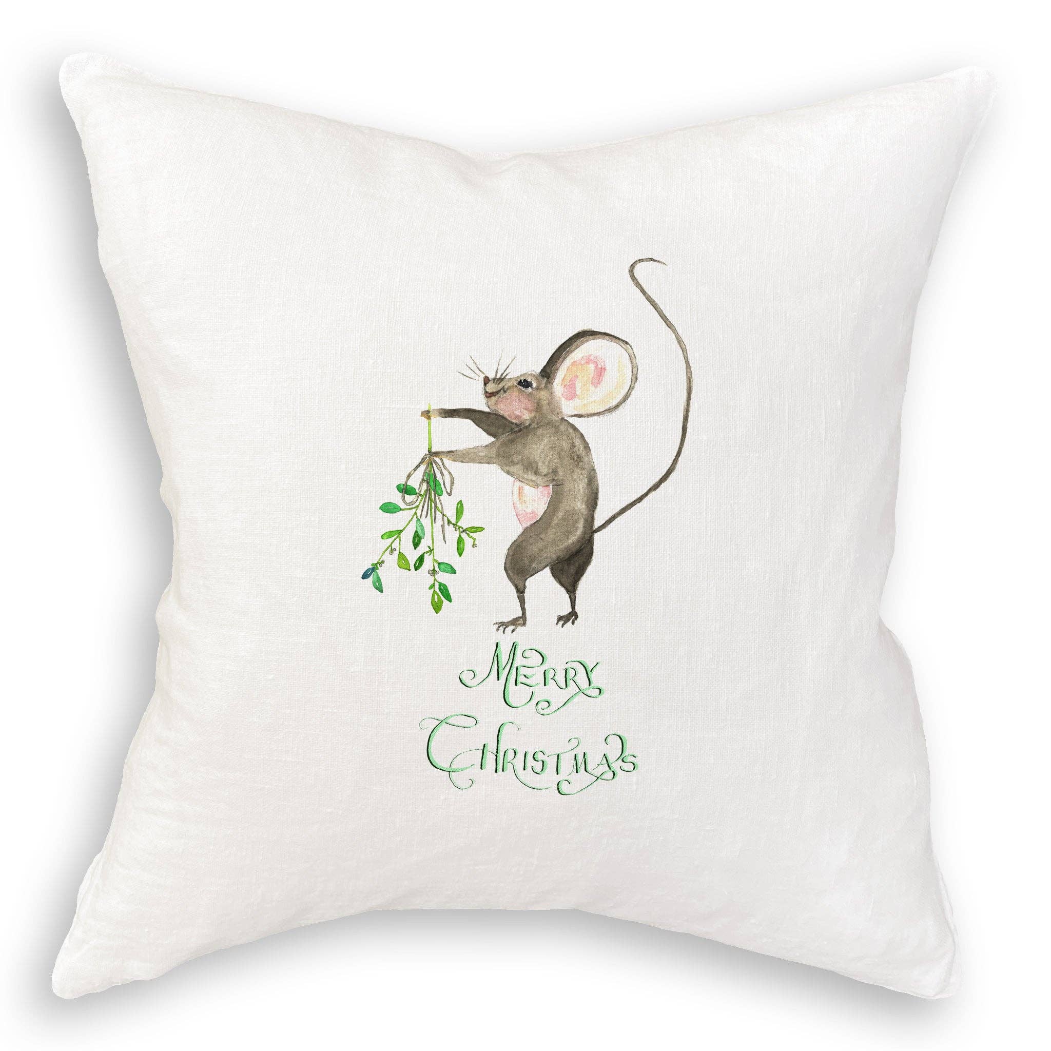 French Graffiti - Wholesale Tea Towel - Merry Christmas Mouse11