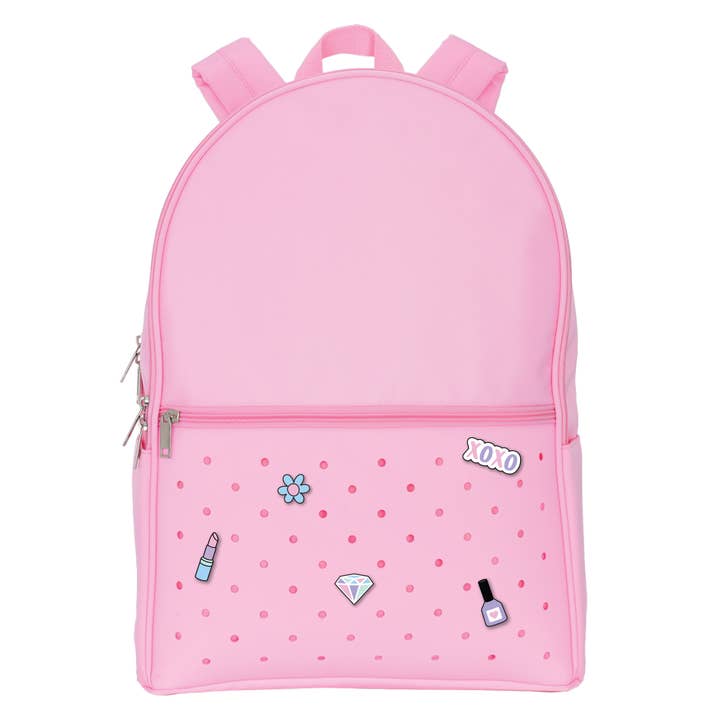 PINK CHARMS BACKPACK for wholesale by Iscream