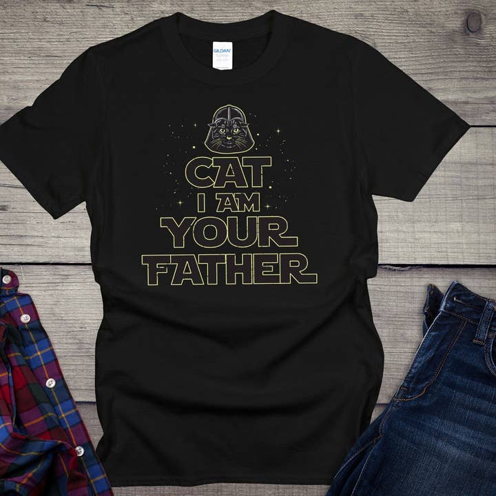 Katt Jag är din far T-shirt för wholesale av Artopia
