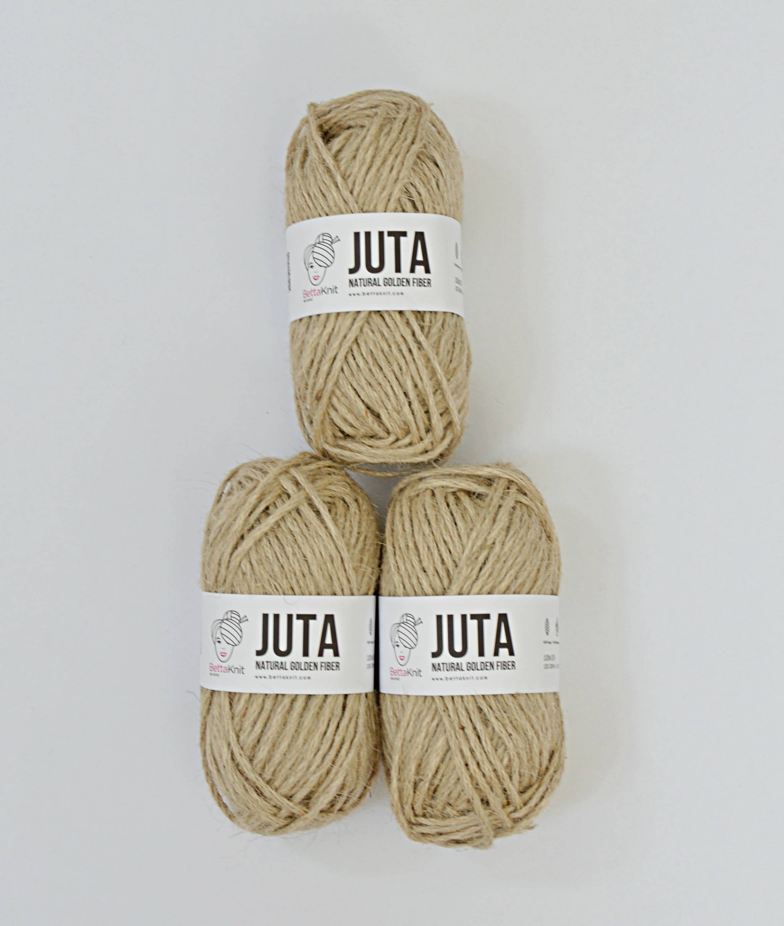 BettaKnit – Engroshandel Garn – Jute Garn, 100% Jute1