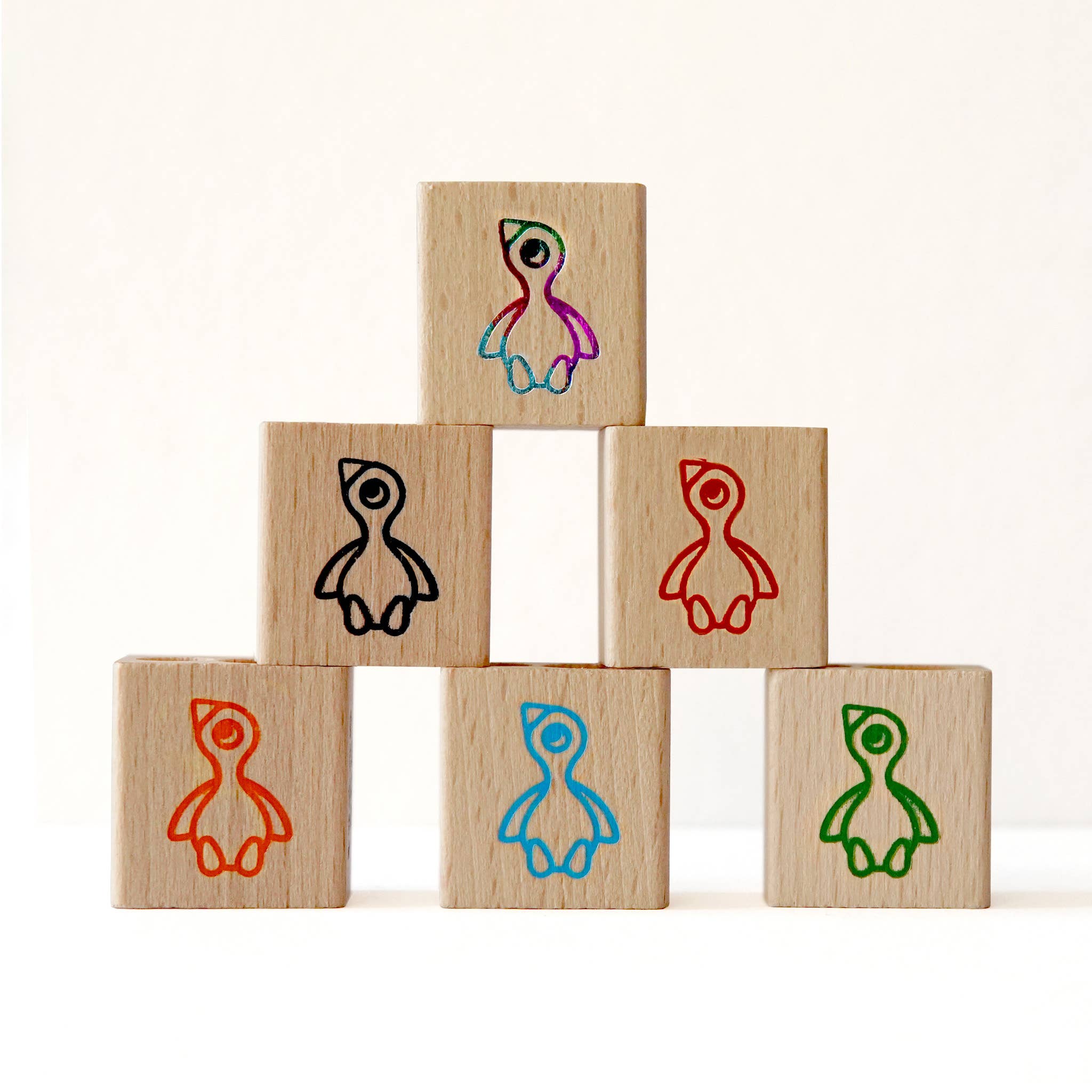 Odd Goose Stationery – wholesale Pencil sharpener – Odd Goose Wooden Double Sharpener2