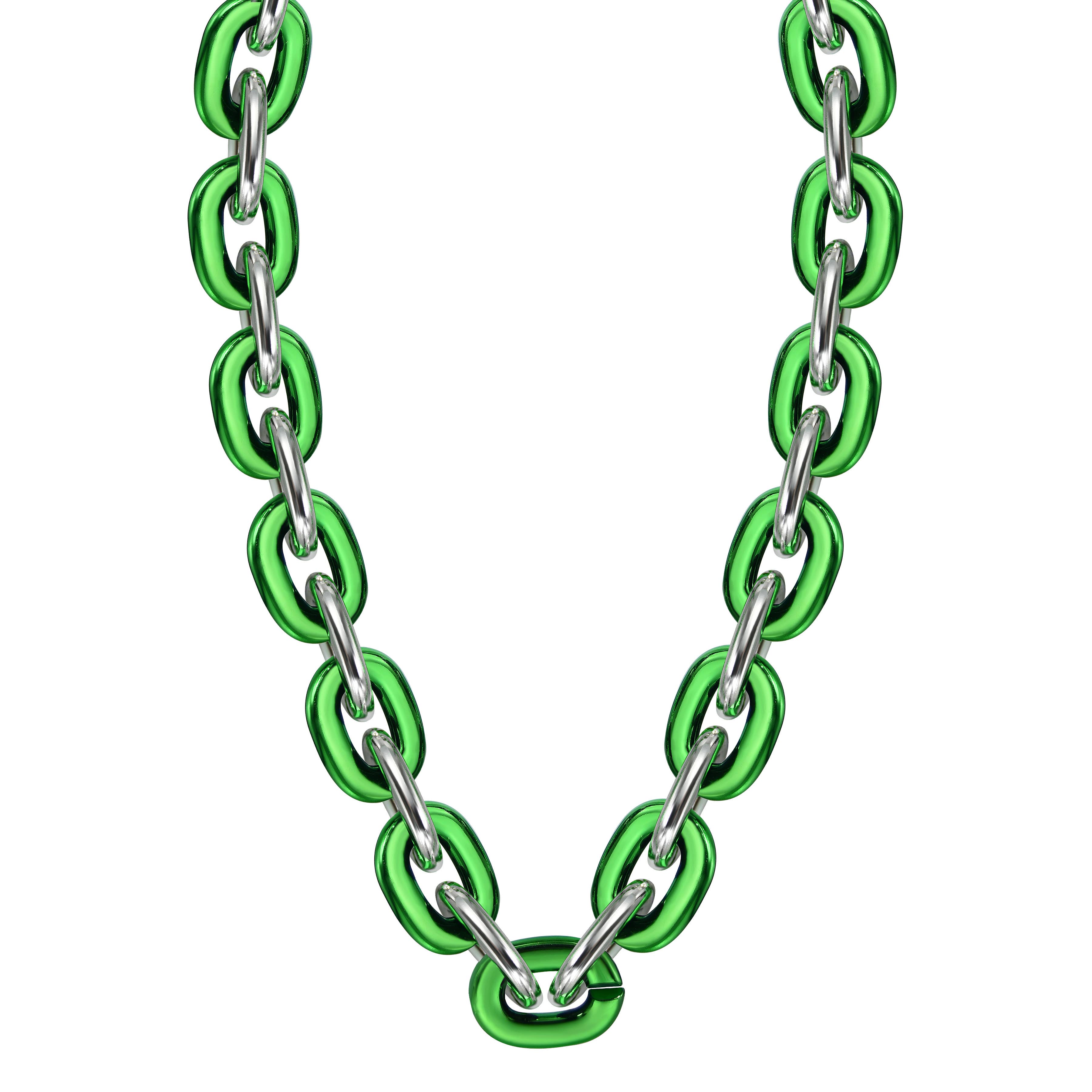 Simran International - Wholesale Link & Chain Necklace - Jumbo Fan Chain Necklace19