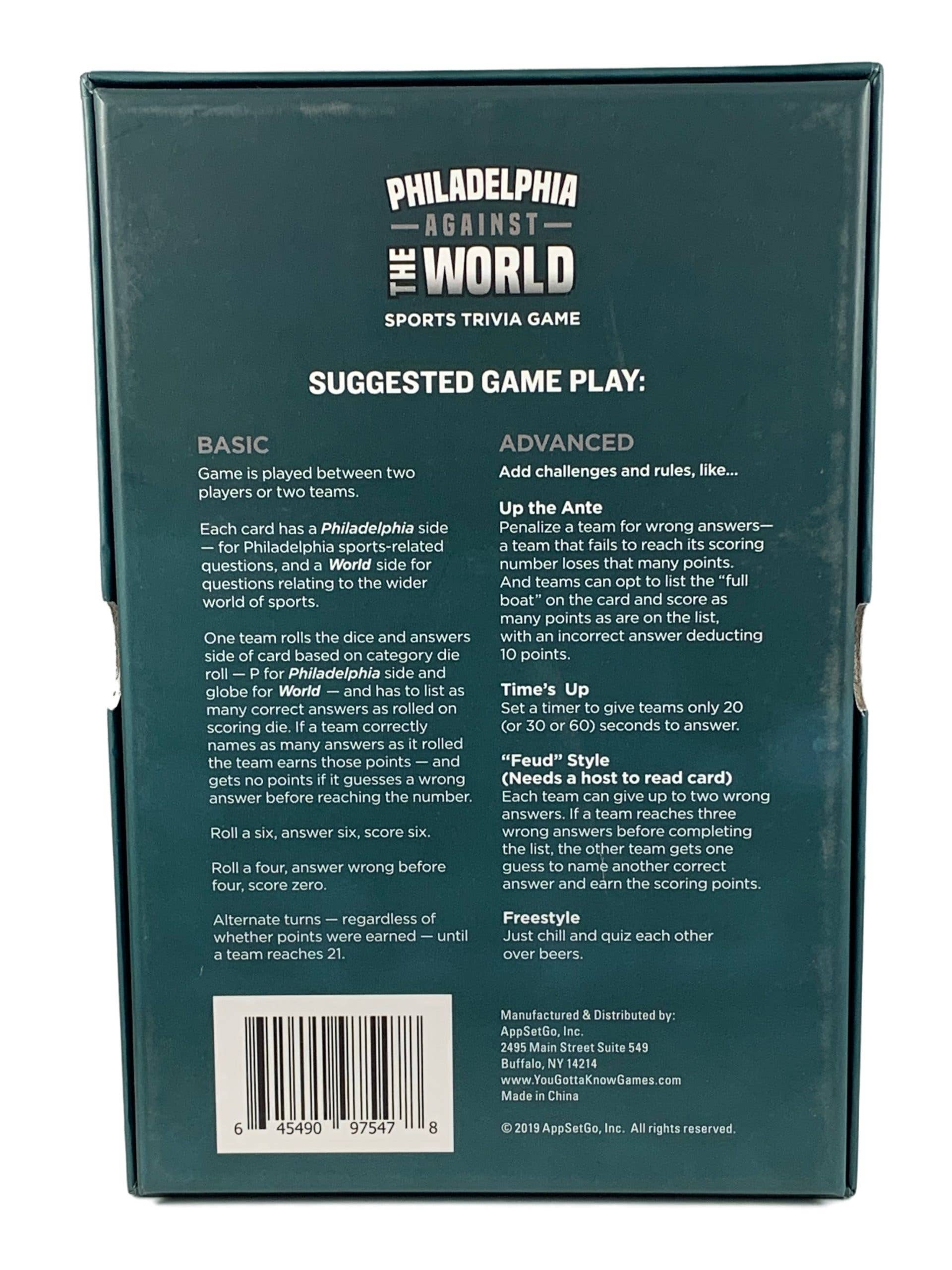 You Gotta Know Games - Wholesale Card Game - Philadelphia Against the World - Sports Trivia Game (18)2