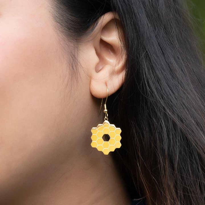 Boutique Academia - Wholesale Dangle Earrings - James Webb Space Telescope Earrings