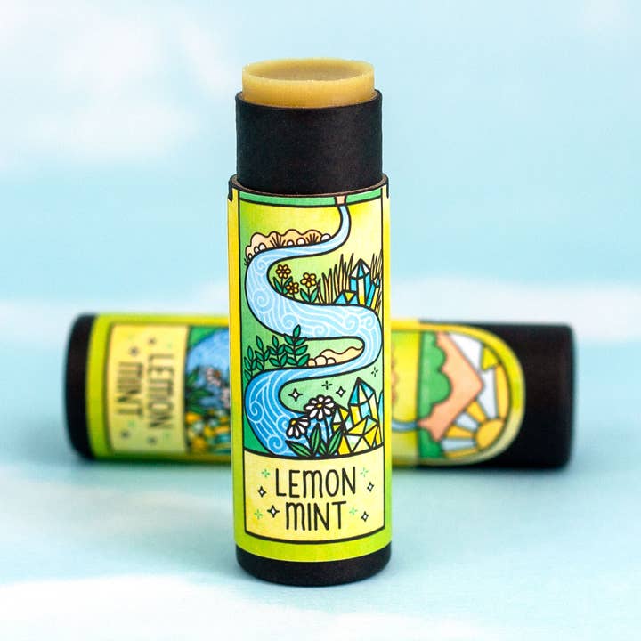 Lemon Mint - Herb-Infused Lip Balm for wholesale by Rachel Beyer