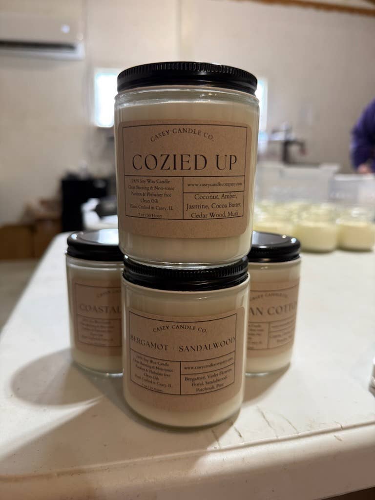 Casey Candle Company - Wholesale Jar/Filled Candle - 7oz 100% Soy Wax Candle2