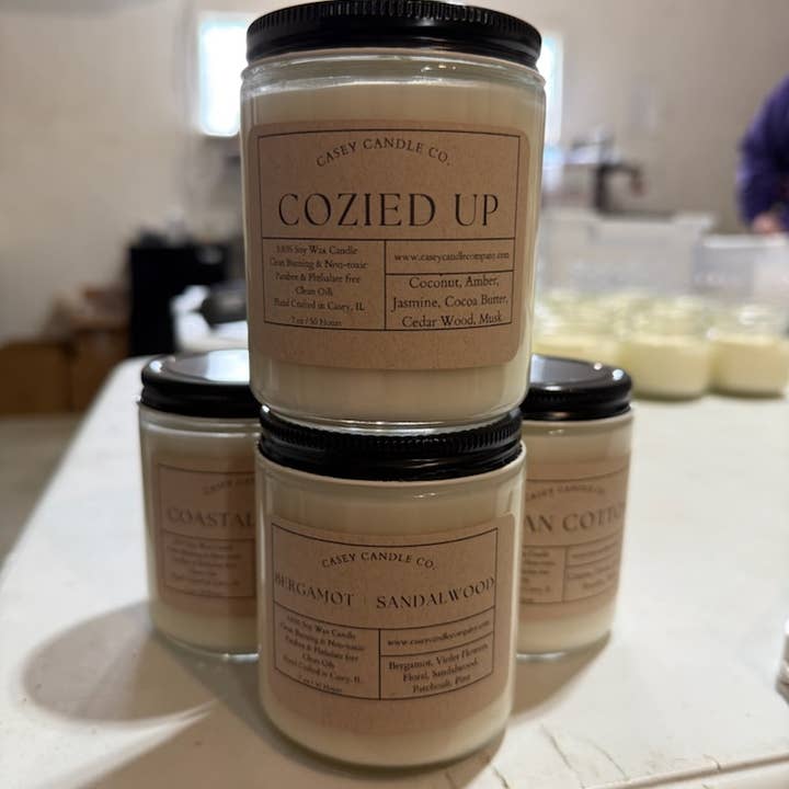 Casey Candle Company - Wholesale Jar/Filled Candle - 7oz 100% Soy Wax Candle2