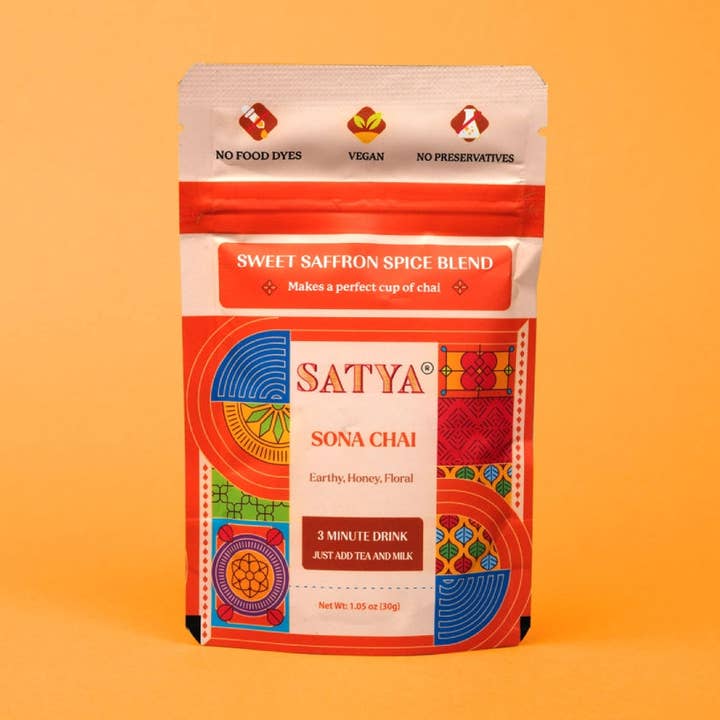 Satya - Wholesale Loose Tea - Sona Chai - Sachets0